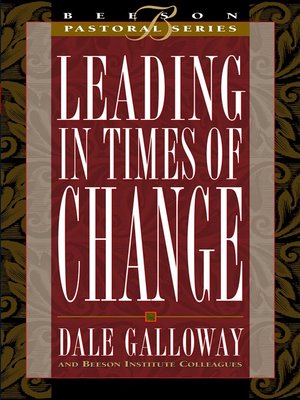 cover image of Leading in Times of Change